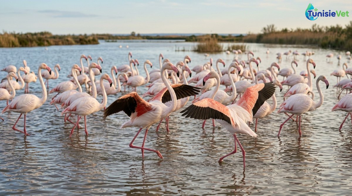 Flamant rose — Une voix qui trahit l'identité du flamant