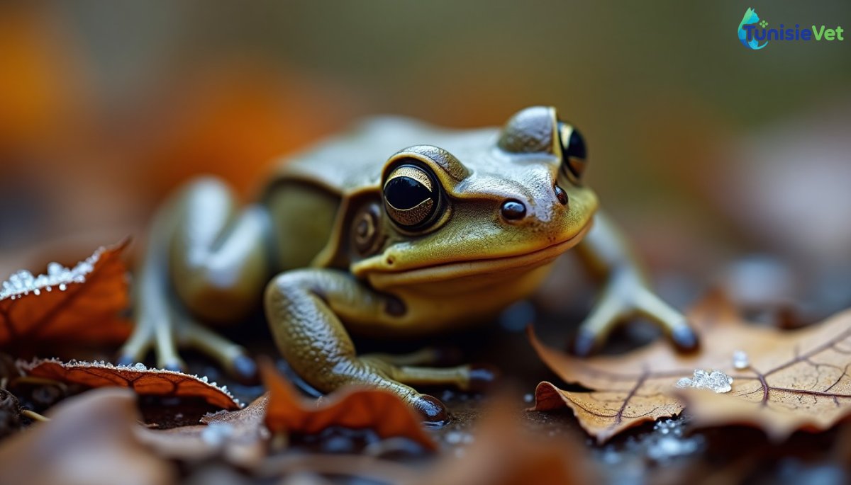 Une grenouille gelée, cœur à l'arrêt, qui repart au dégel