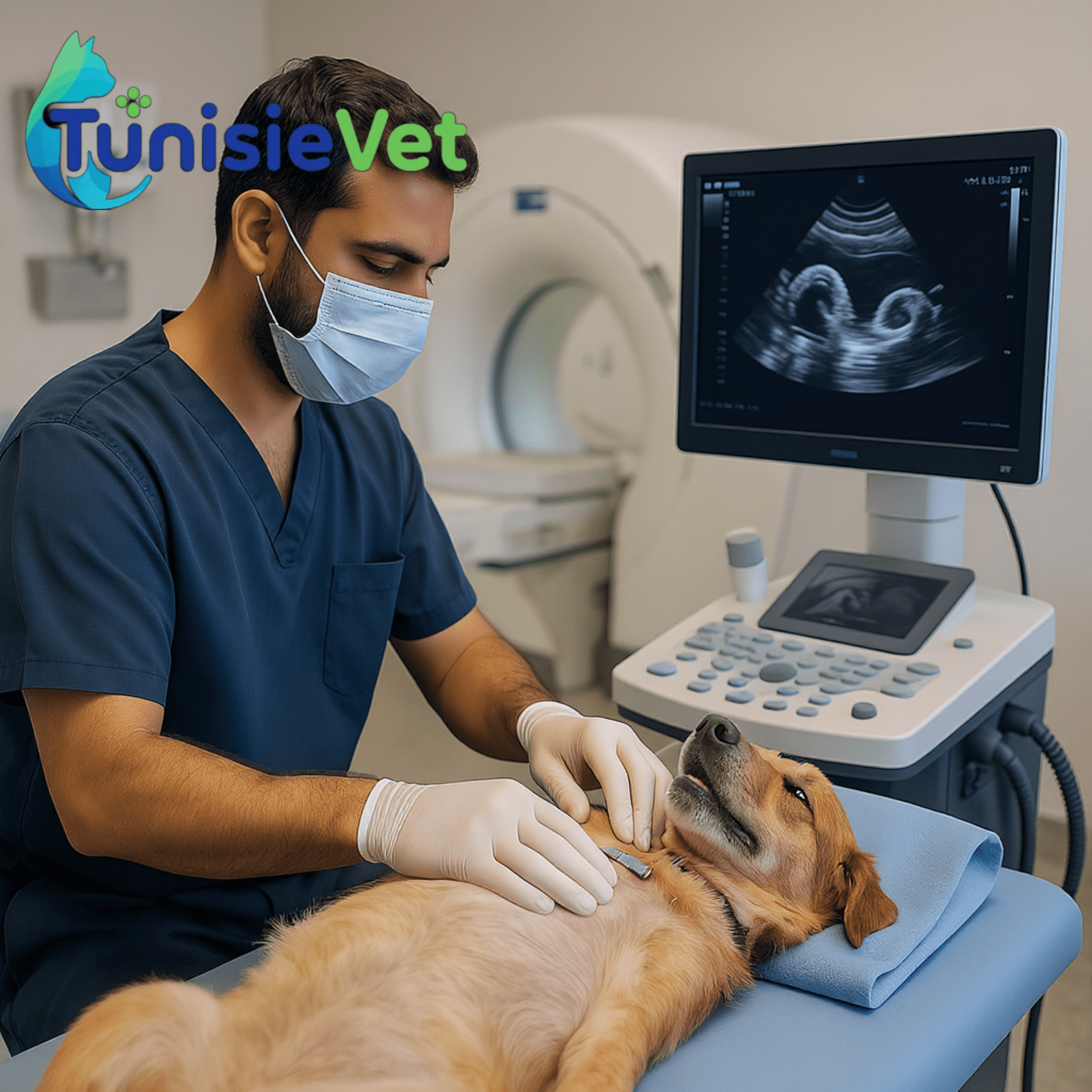 Imagerie médicale vétérinaire en Tunisie – Échographie, Radiologie, Scanner, IRM