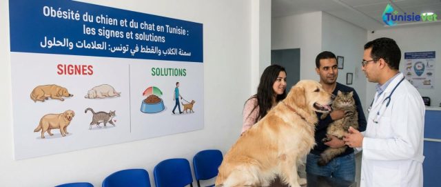 Obésité du chien et du chat en Tunisie : les signes et solutions